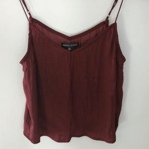 kendall and kylie satin tank